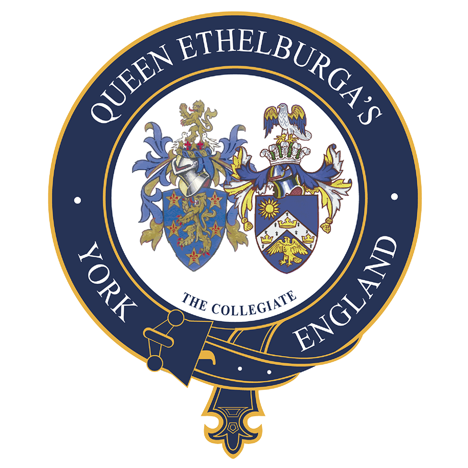 Queen Ethelburga's Collegiate emblem